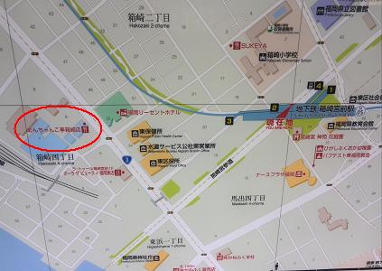 めんちゃんこ亭　マップ